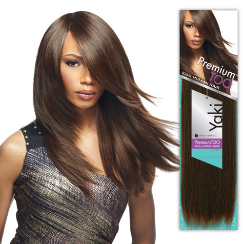 sensationnel premium too 100% human hair yaki weave 10"
