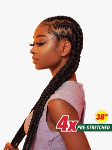 Sensationnel 4X Pre-Stretched Braiding Hair 38 Inch