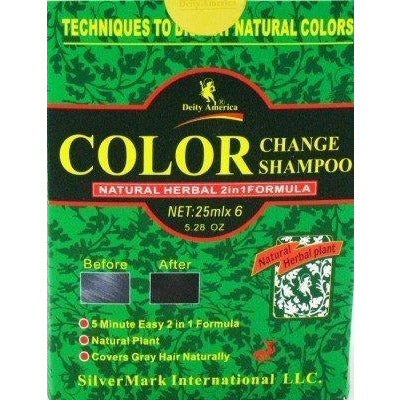Diety America Natural Herbal Color Rinse Shampoo Black 5.28 Oz