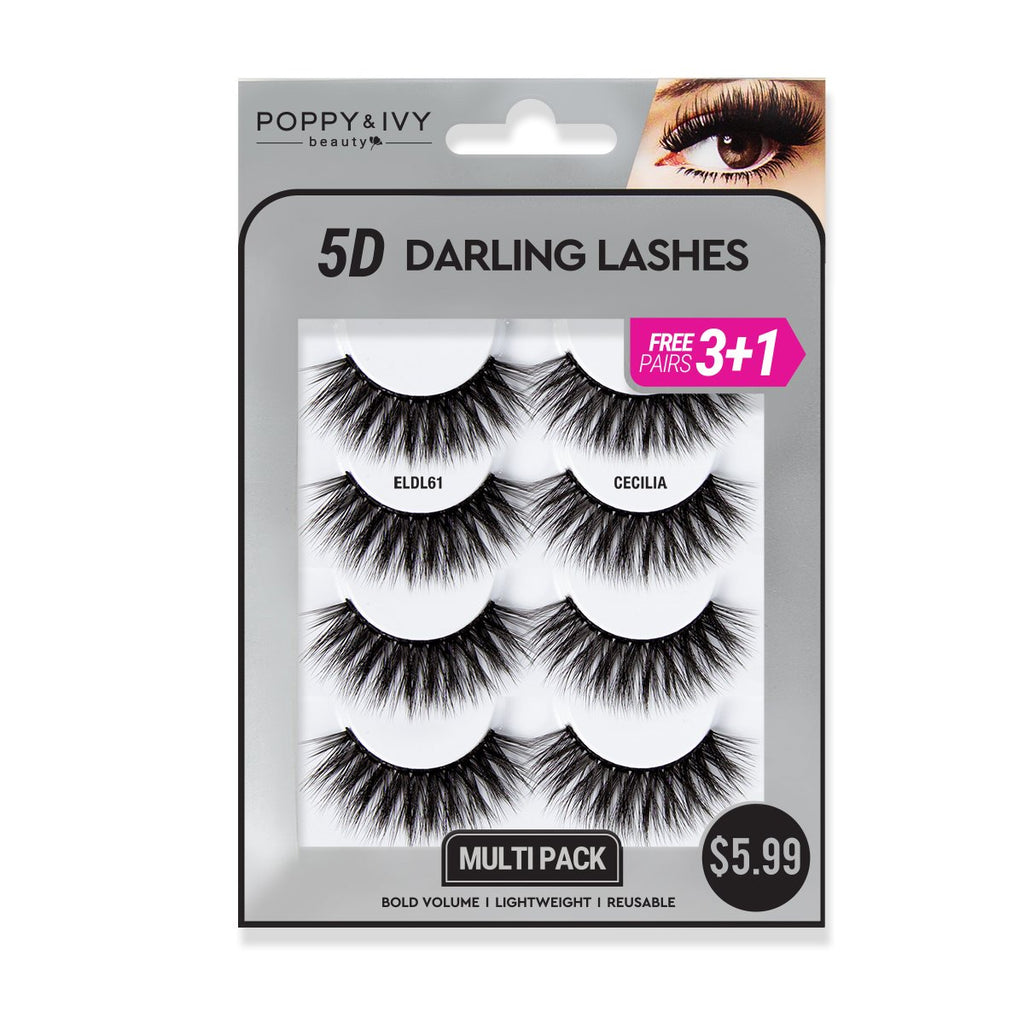 Poppy and Ivy 5D Darling Lashes - Cecilia
