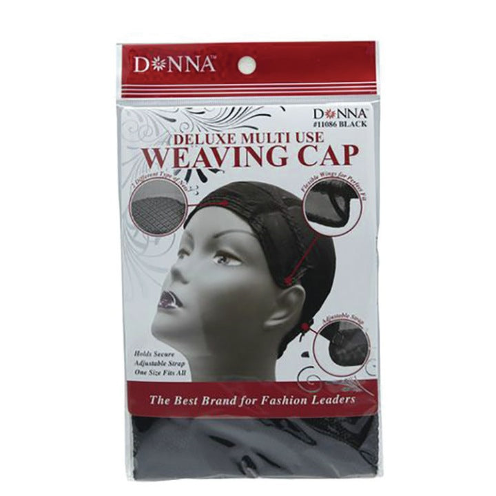 Donna Deluxe Weaving Cap Black