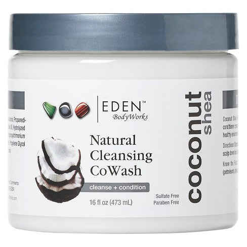 Eden Coconut Shea Natural Cleansing Co Wash 16 oz