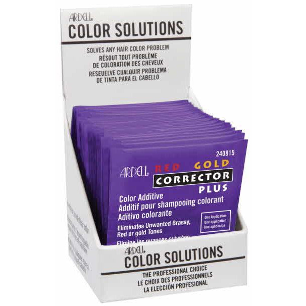 Ardell -COLOR SOLUTIONS- Red/Gold Corrector 0.125fl. oz (1 sachet)