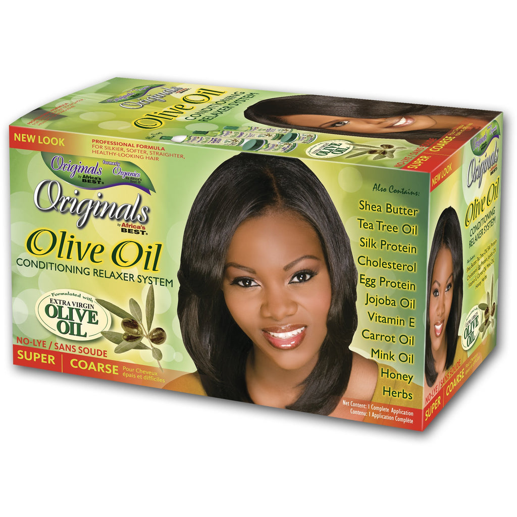 Original Olive Oil Conditioning Relaxer System Kit (Coarse)