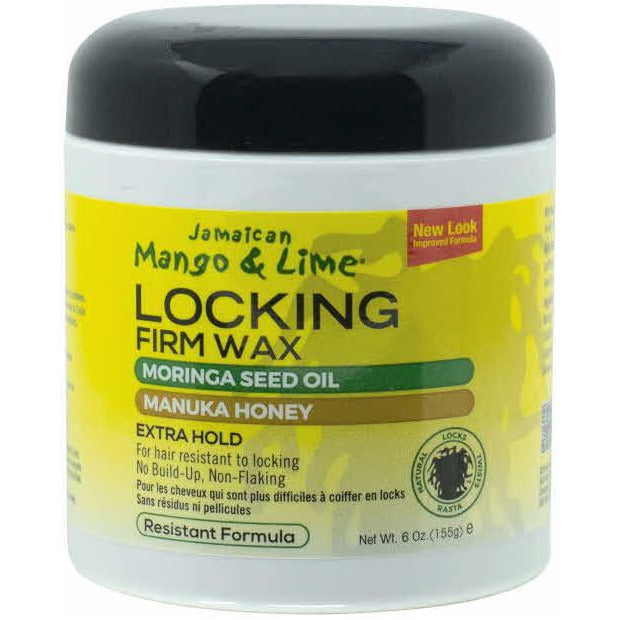 Jamaican Mango & Lime Locking Firm Wax 6 Oz