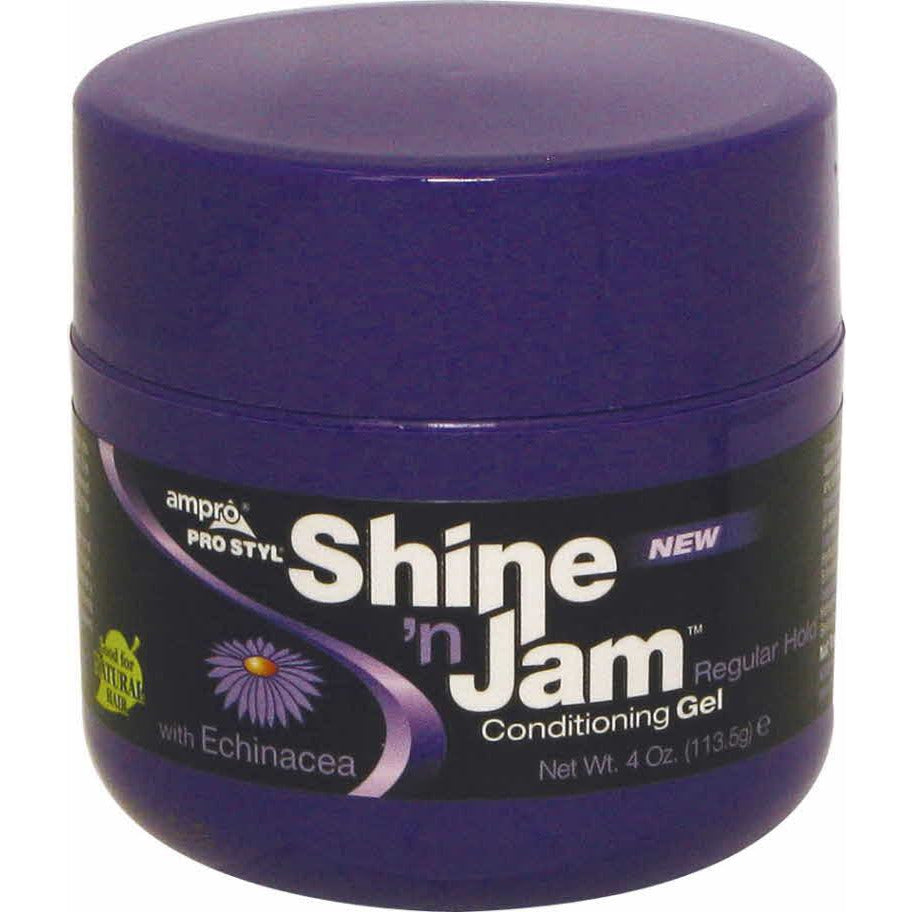 Ampro Shine N Jam Gel Regular Strength 4 oz