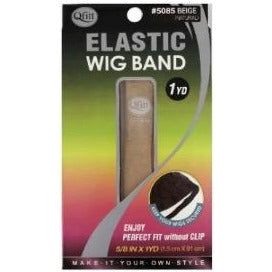 Elastic Wig Band 5/8"x 1 yard (1.5 cm x 91 cm) Beige/Natural