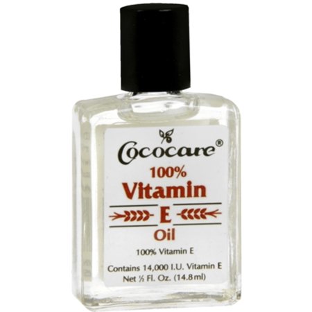 Cococare 100% Vitamin E Oil 1400 I.U. Vitamin E 0.5 Oz