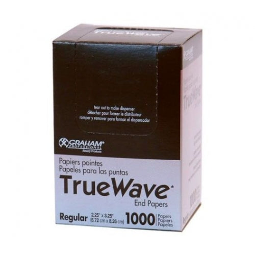 Graham Beauty TRUE WAVE End Papers - (Regular)  2-1/4 X 3-1/4"