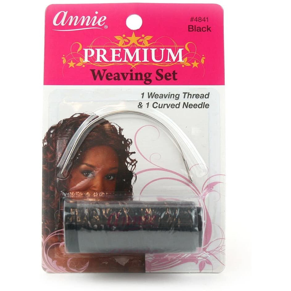 Annie Weaving Needle C And Thread - Black