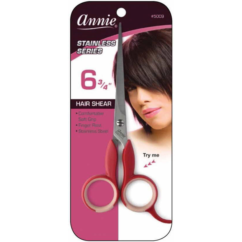 ANNIE (Stainless Series) Hair Shear 6 3/4" #5009