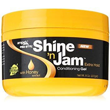Ampro Shine N Jam Conditioning Gel Extra Hold 8 Oz