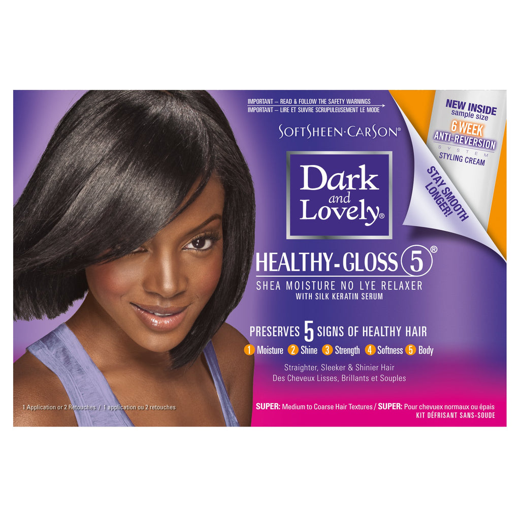 Dark & Lovely Healthy- Gloss Shea Moisture No Lye Relaxer Kit (Super) 422