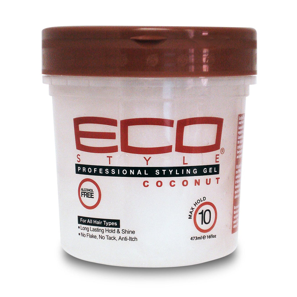 Eco Style Professional Styling Gel Coconut Oil 16 Oz