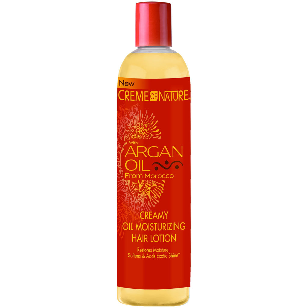 Creme Of Nature Argan Oil Creamy Oil Moisturizing Hair Lotion 8.45 Oz