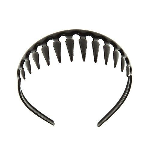 Headbands: Black Comb Headbands, 1/Cd