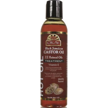 Okay Black Jamaican Castor Oil Deep Conditioner Intense Therapy Treatment  8 Oz