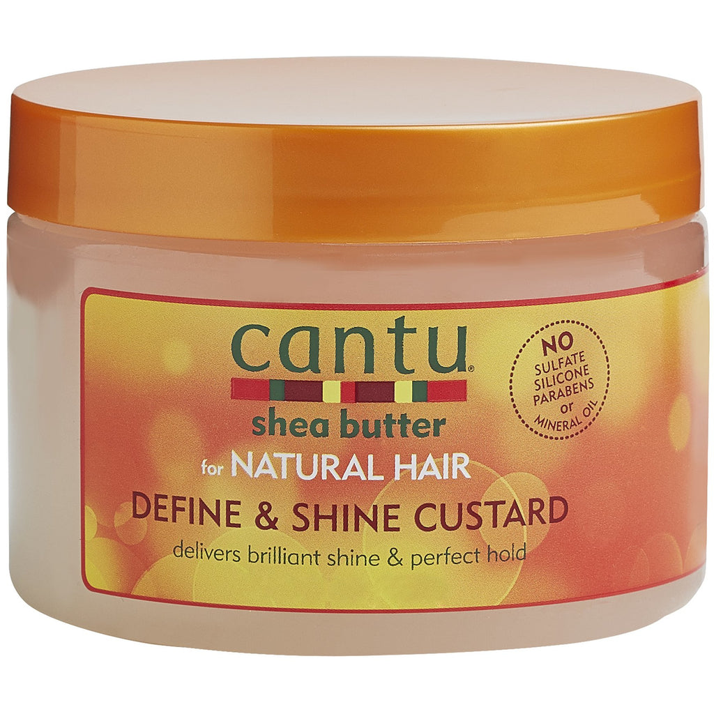 Cantu Shea Butter For Natural Hair, Define & Shine Custard 12 Oz