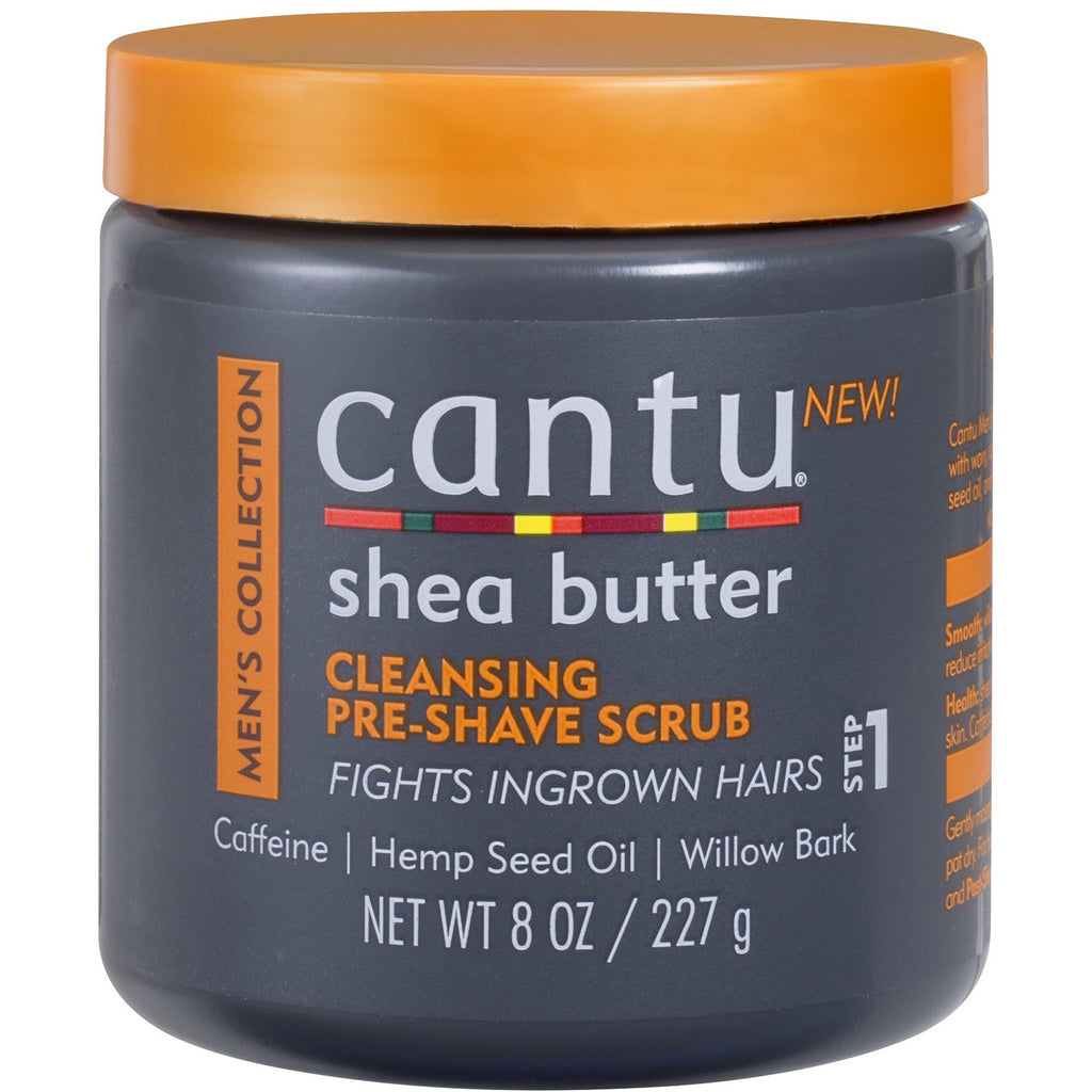 Cantu Men Shea Butter Cleansing Pre-Shave Scrub 8 Oz