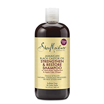 Shea Moisture Jamaican Black Castor Oil Strenghten & Restore Shampoo 16.3 oz