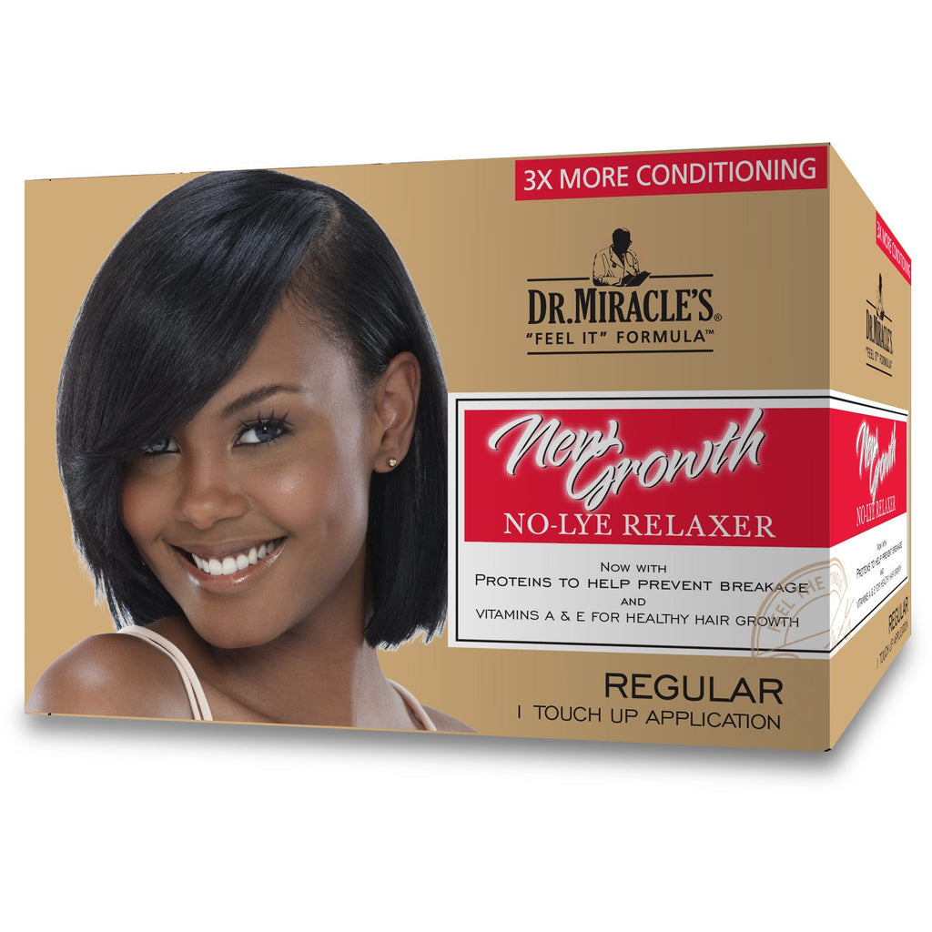 Dr. Miracle's New Growth No Lye Relaxer Kit (Regular)