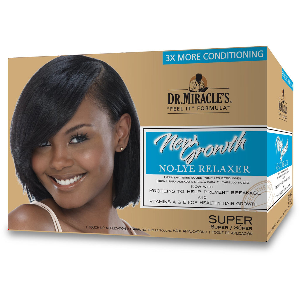 Dr. Miracle's New Growth No Lye Relaxer Kit (Super)