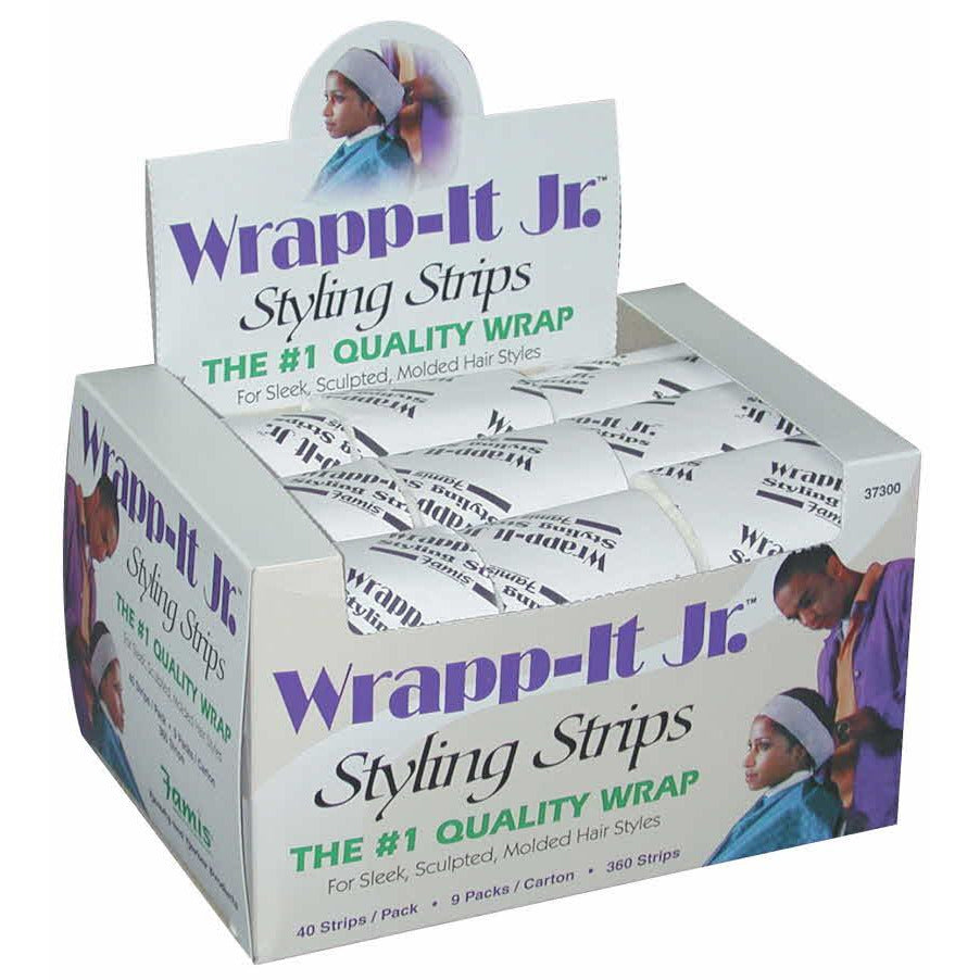Wrapp-It Junior Styling Strips White (9-pack)