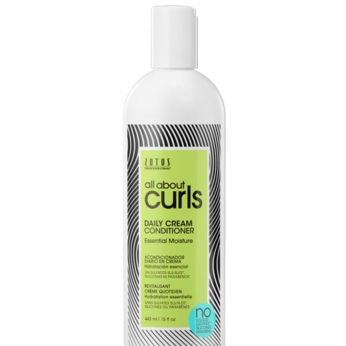 Zotos All About Curls Daily Cream Conditioner 15 0Z