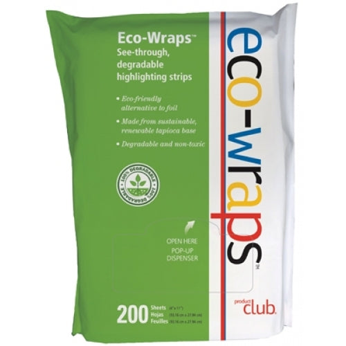PRODUCT CLUB Eco-Wraps Highlight Strips 4X11 (200 Count)