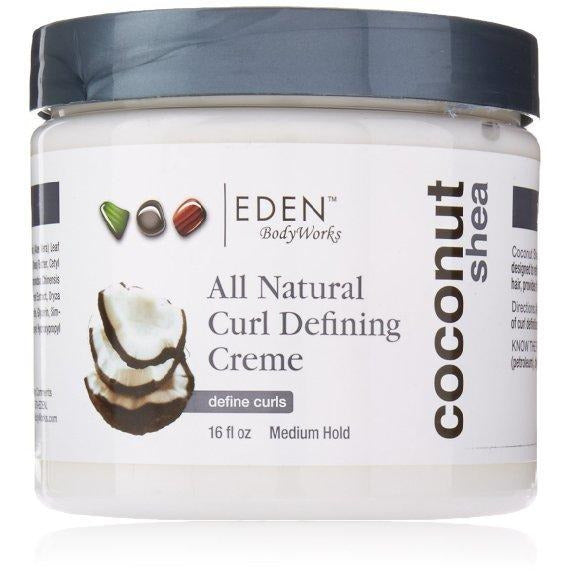 Eden Coconut Shea Natural Curl Defining Creme 16 oz