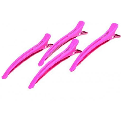 Elastic Band Sectioning Clips (4 Pack) - Pink