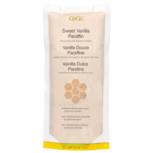 Gigi Sweet Vanilla Paraffin Wax 16 Oz