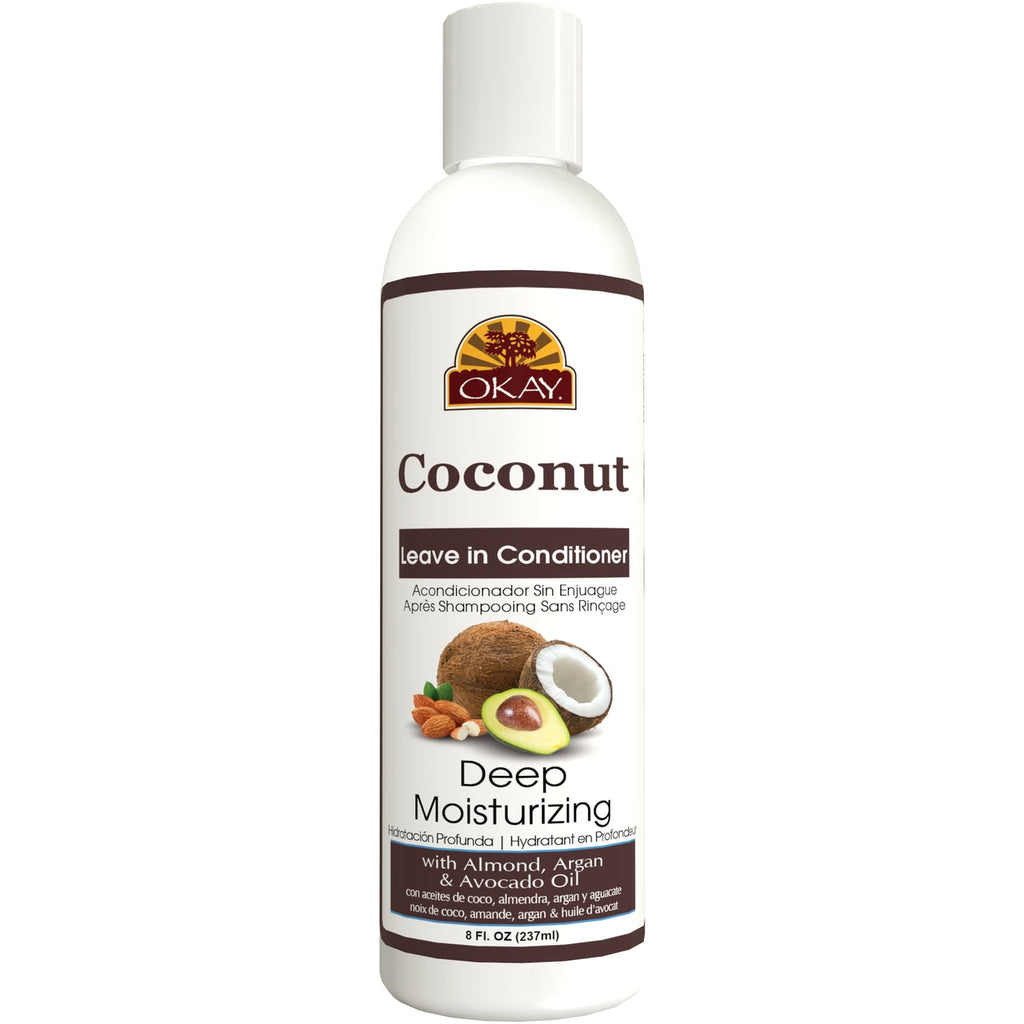 Okay Coconut Leave-In Conditioner 8 oz