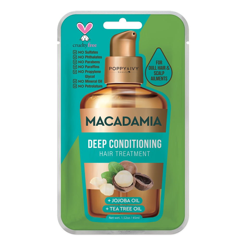Macadamia Hair Deep Conditioning Hair Treatment Packet (Poppy&Ivy) 1.52oz