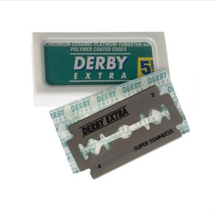 Derby Stainless Double Edge Razor Blades (100 Pack)