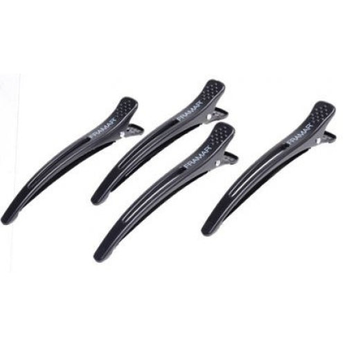 Elastic Band Sectioning Clip (4 Pack) - Black