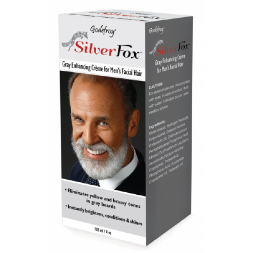 Silver Fox Gray Enhancing Beard Crème 3 Oz