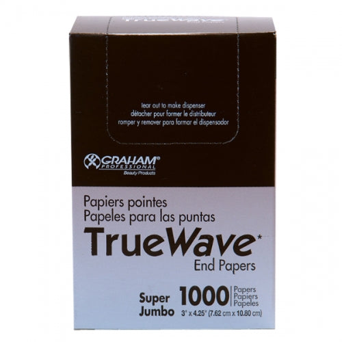 Graham Beauty TRUE WAVE End Wraps (Super Jumbo) 3 X 4.25"