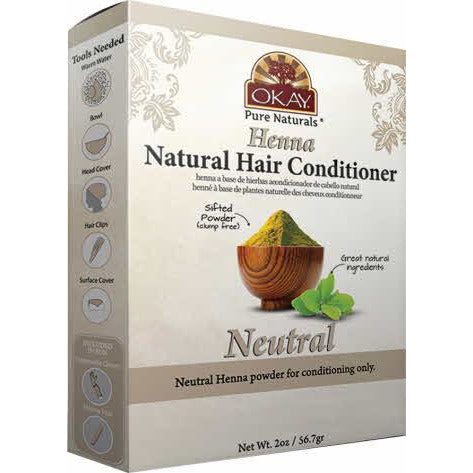 Okay Pure Herbal Henna Natural Hair Color Kit 2 Oz