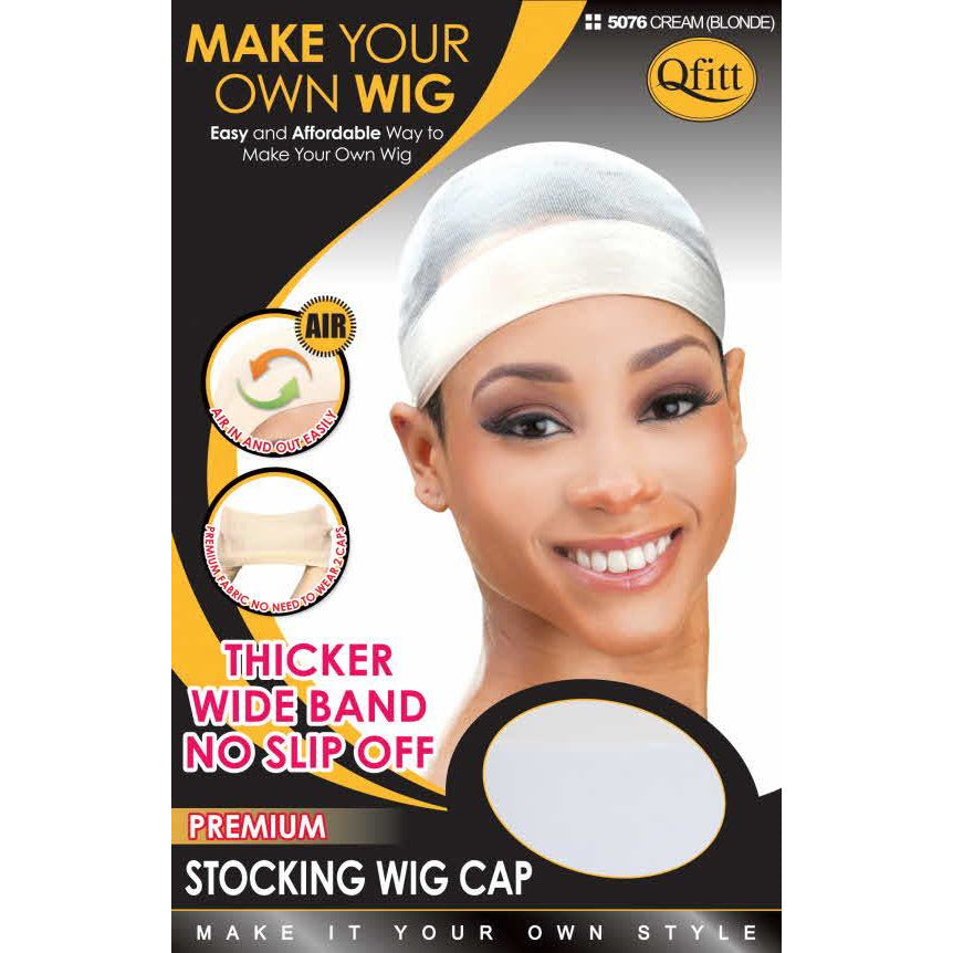 Headgear Premium Stocking Wig Cap - Cream (Blonde)
