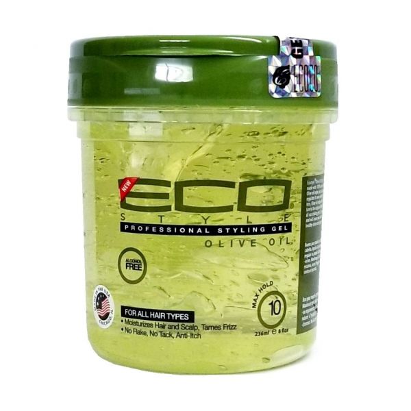 ECO STYLE GEL OLIVE OIL MAX HOLD 8 OZ