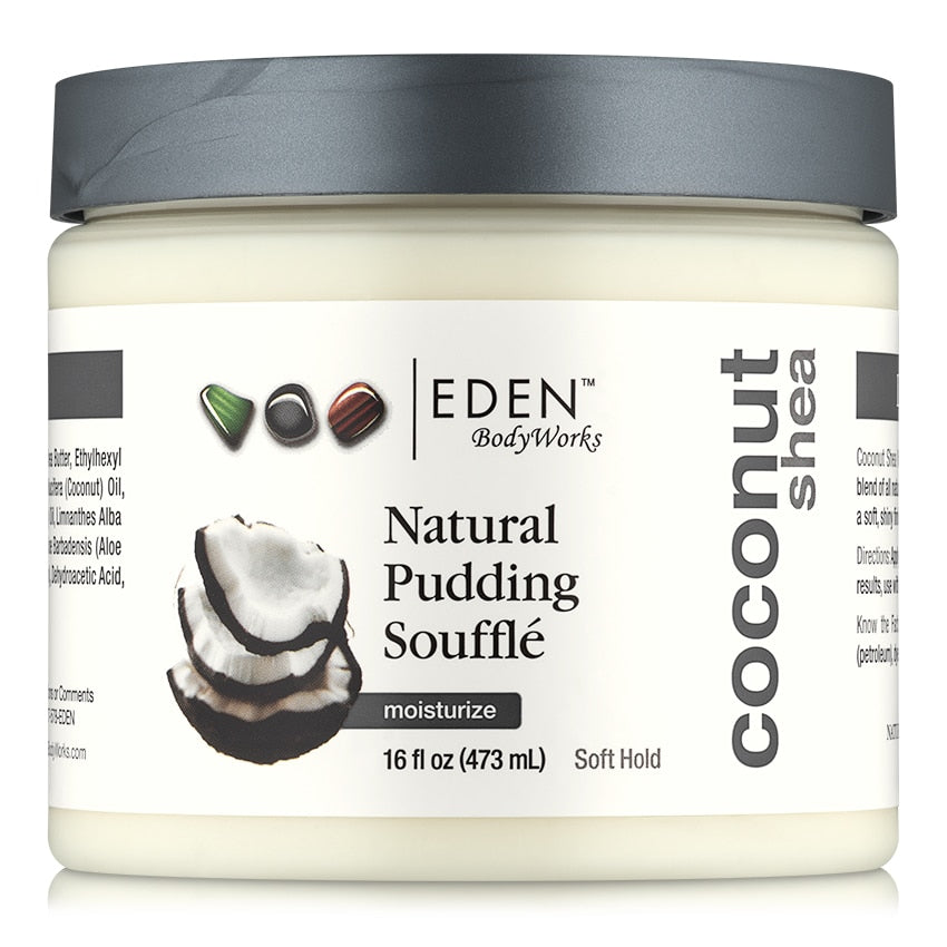 Eden Coconut Shea Natural Pudding Souffle 16 oz