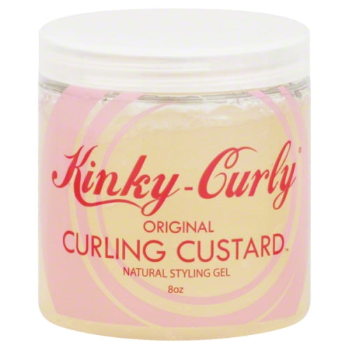 Kinky-Curly Curling Custard Gel 8 Oz