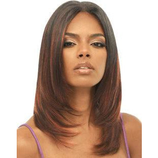 Janet Collection, Remy Human Hair, Yaky Weaving 14 Inch - Color 1B