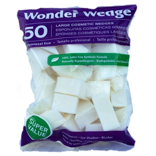 Wonder Wedge - Large Large Cosmetic Wedges (50 Pack)